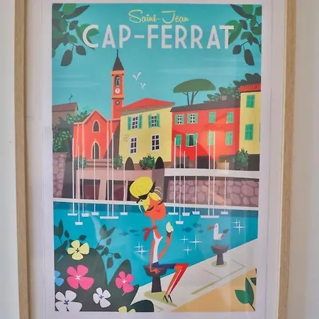 아파트 Jean Cap Ferrat Grand Avec Terrasse